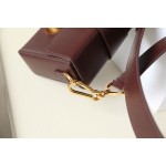Montaigne Wine Red 𝙢𝙞𝙣𝙞 Box Bag